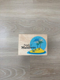 Krabička drevená čajová Maldives - 1