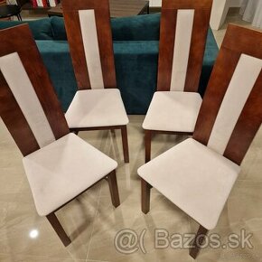 Jedálenská stolička z bukového dreva 4x - 1