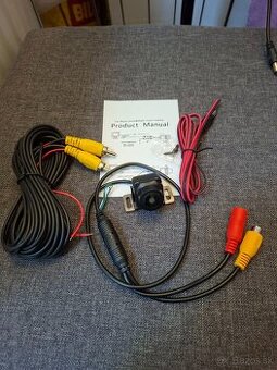 Cuvacia auto kamera HD, 170°, IP67, Nocny rezim