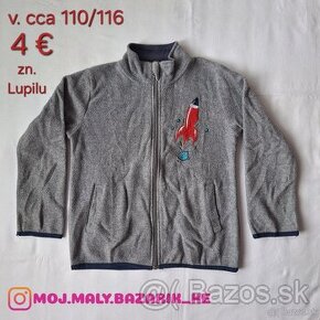 MIKINA FLEECEOVÁ (v. 110/116) 4 €