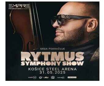 Predám 2 lístky na Rytmus Symphony show 2025 Košice
