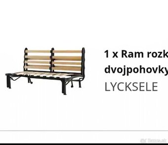 Rozkladacia dvoj pohovka