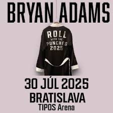Bryan Adams 2 lístky sedenie