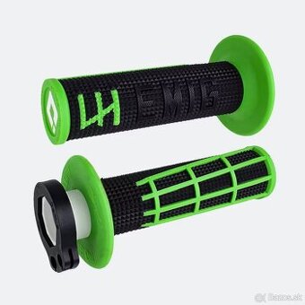 ODI Emig 2.0 Lock-On Grips - Black-Green