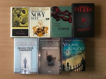 Zafón, Fitzek, Kepler, Banáš, Huxley, Matkin, Vasilková