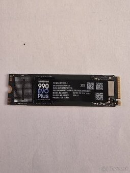 Predám Samsung SSD 990 EVO Plus M.2 2TB