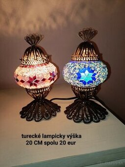 Turecké lampicky