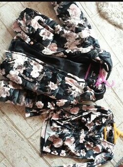 Zimná bunda zamatova Firetrap+trickko