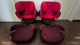 Cybex Solution X2-Fix Silver Rumba Red autosedačka 15-36 kg