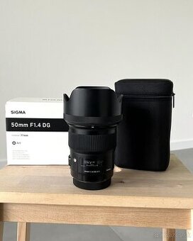 Sigma 50mm f/1.4 Art DG HSM pre Canon