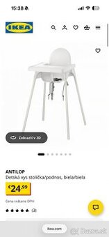 Detska stolicka IKEA