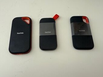 SSD externý SanDisk Portable + SanDisk Extreme Portable