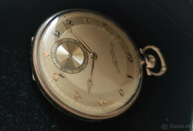 zlaté hodinky  IWC  14 karátov z 1929, plne funkčné ART DECO