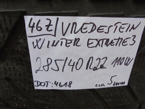 Vredestein Wintrac Xtreme 285/40 R22 110W č.46z