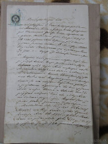 Listina r. 1876 Skalica, písaná po slovensky,