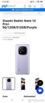 Xaiomy redmi note14 pro +
