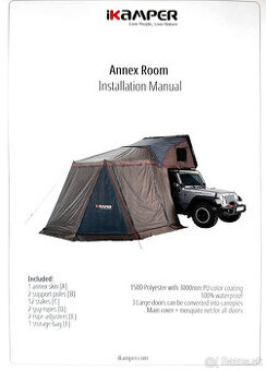 IKAMPER SKYCAMP 2.0+markíza+predstan