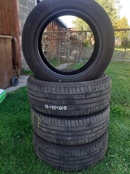 205/55 r16 letné pneumatiky Michelin 4 kusy