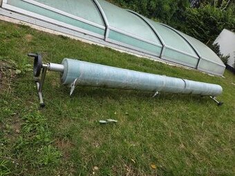solárna plachta 8m x 3,6m + navíjacie zariadenie