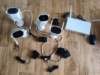 Sada 4x 5Mpx WIFI vonkajšie kamery + nahrávacie zariadenie