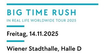 Predaj listkov na Big Time Rush vo Viedni