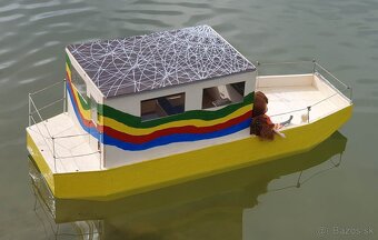 Predám veľkú RC loď - hausboat