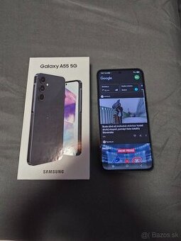 Samsung Galaxy A55 5G (256GB, Awesome Navy)