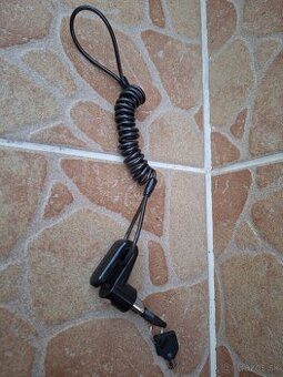 Zamok na kolobezku bike e-bike + kotucovu brzdu  Kukirin kug