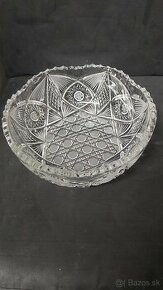 kryštálová brúsená misa priemerr 20cm