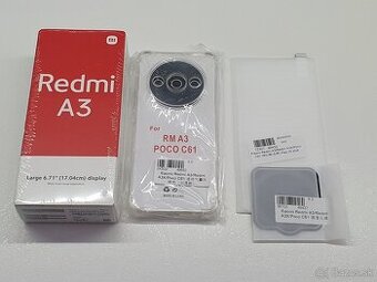 Nový neodbaleny Redmi A3 64GB midnight black