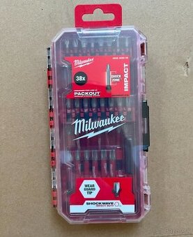 Milwaukee sada bitov SHOCKWAVE - 38 dielna