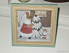 Vianočný stromček - rámik