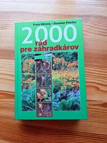 kniha 2000 rad pre zahradkarov