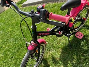 B twin dievčenský bicykel 16”