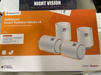 Netatmo Smart Radiator Valves 4X (Termostatická hlavica)