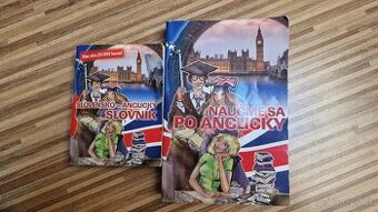 Učebnica a slovník z angličtiny