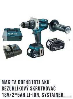 Makita aku vŕtací skrutkovač