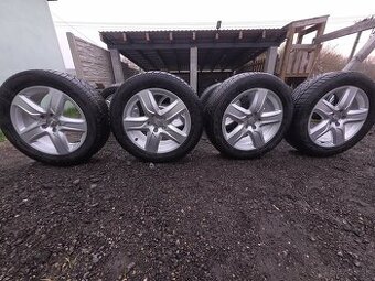 Originál Audi hliníkové disky +zimné pneu