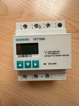 Predám merací prístroj Siemens Sentron PAC1600 (7KT1666)