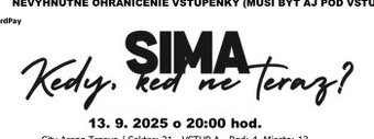 Sima kedy keď ne teraz