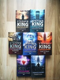 Stephen King Temná veža 1-7 komplet