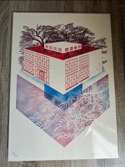 Grafika Čierne diery 13
