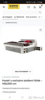 šuplíky/zásuvky do postele 3ks