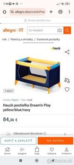 Cestovná postieľka aj s matracom