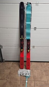 Skialp set (lyze + viazanie + pasy)