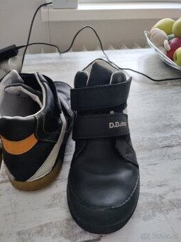 Kožené topánky DD step 36