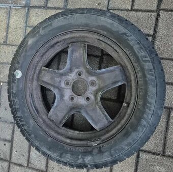 Disky 5x110 R16 + zimne pneu 205/55R16 4ks