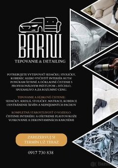 Tepovanie a detailing