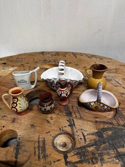 ✨ Zbierka 8 ks vintage miniatúrnej keramiky