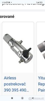 Striekacie zariadenie